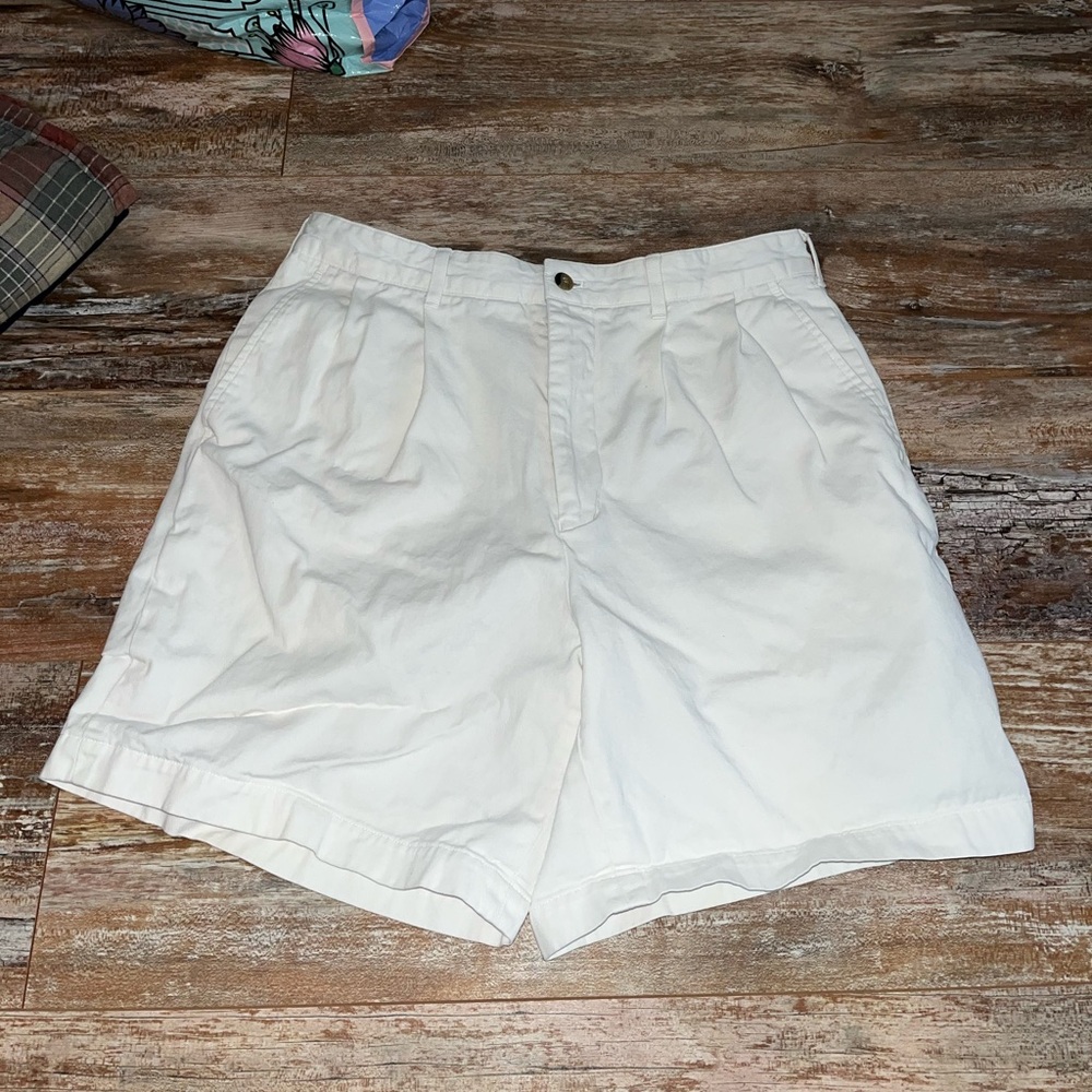 Men’s Preswick & Moore White Casual Shorts